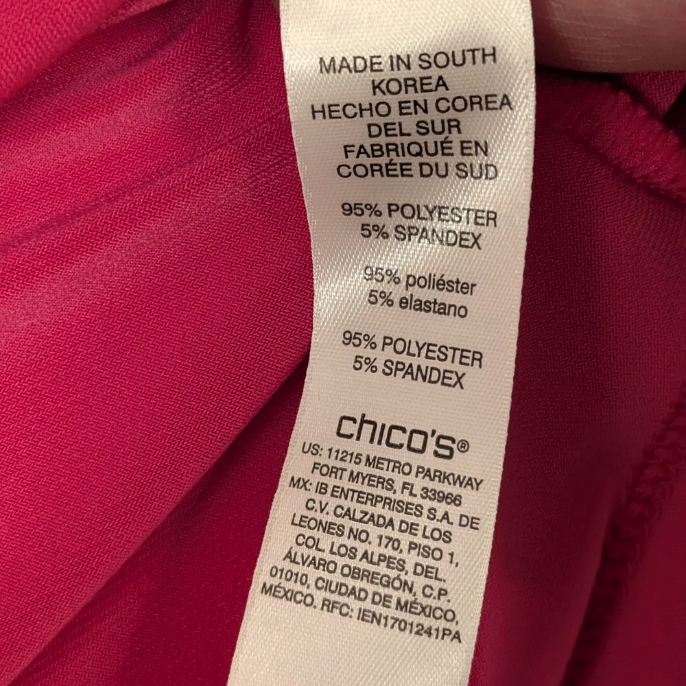 Chico's NWT Bundle: Size 2 (Large) Teal & Magenta Top Set - Picture 13 of 16